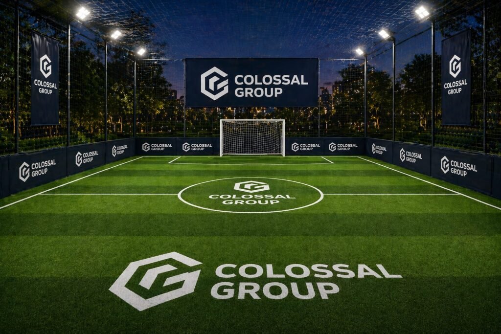 Jasa pembuatan lapangan mini soccer profesional standar FIFA 2026 dengan rumput sintetis berkualitas