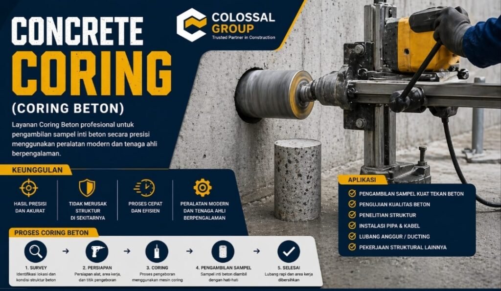 Jasa Coring Beton Jawa Barat Presisi 2026