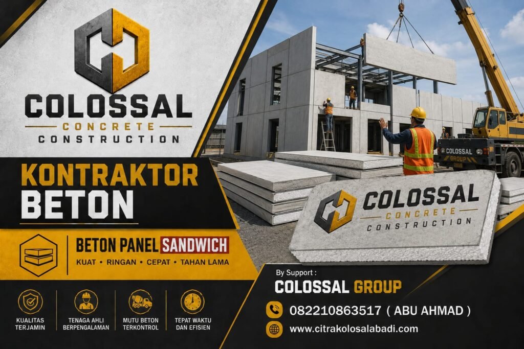 Kontraktor Beton Panel Sandwich Jawa Barat 2026